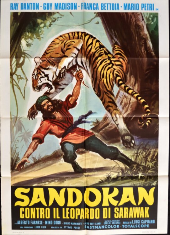 Il percorso espositivo della mostra Sandokan